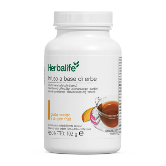 Infuso a base di erbe - Nuova formulazione - Gusto Mango e dragonfruit 102g SKU 331K
