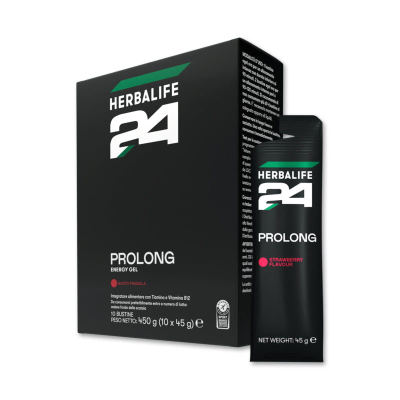 Herbalife24® Prolong energy gel Fragola 45 g / 10 bustine SKU 402K